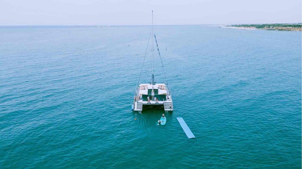 Ruta en catamarán por Cádiz