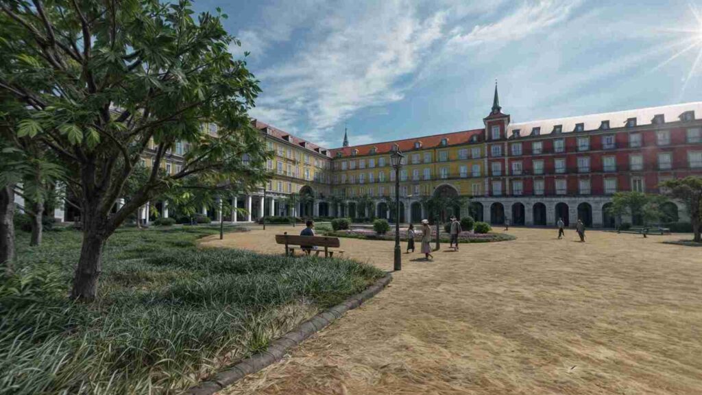 Madrid vista a través de gafas de realidad virtual