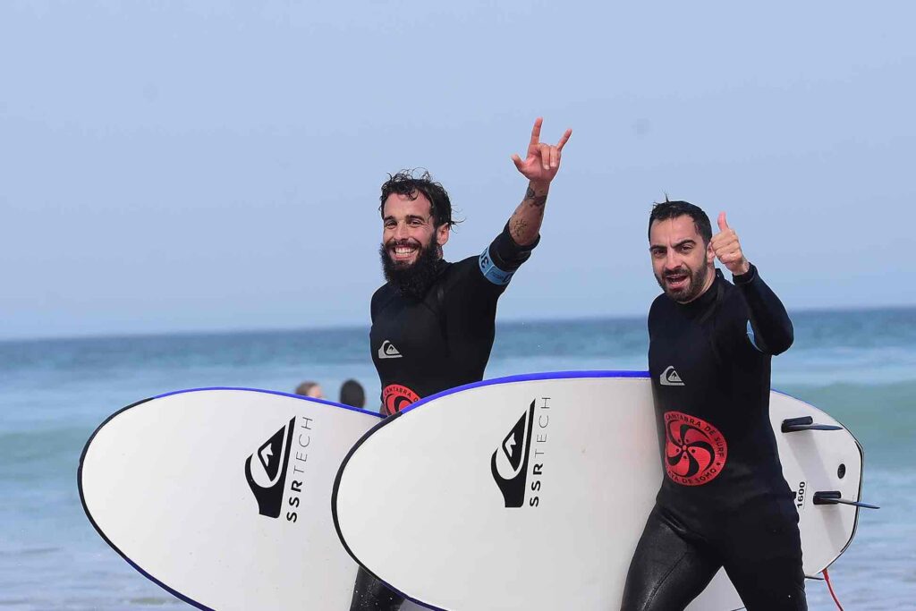 Experiencia de Surf en Somo