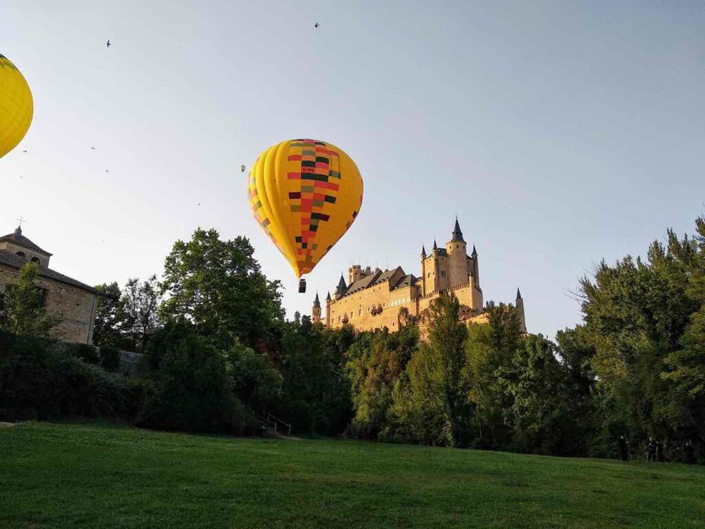 Paseo en globo por Segovia