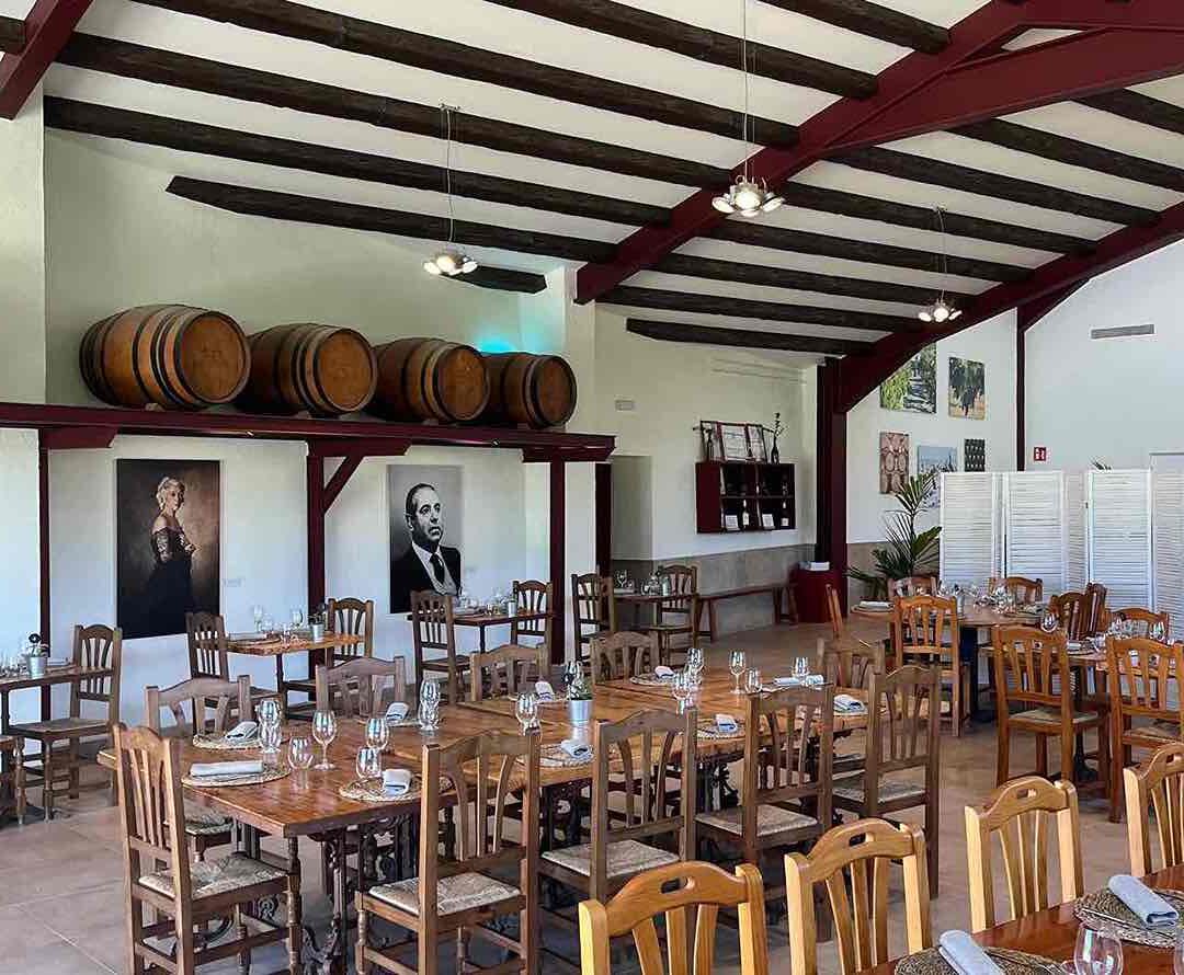 Restaurante en bodega