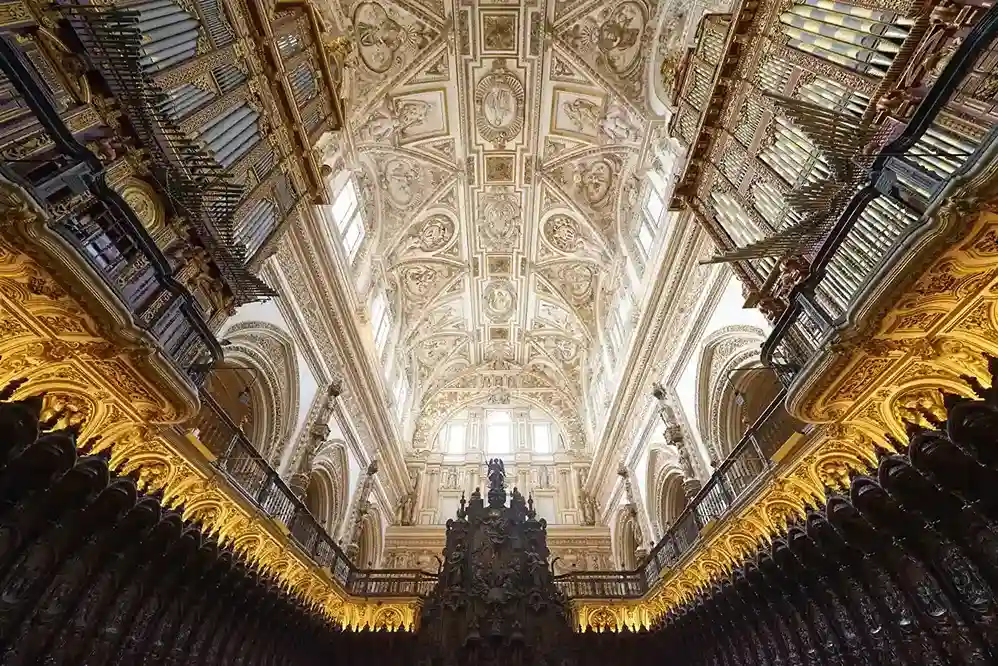 Interior de la Mezquita de Córdoba