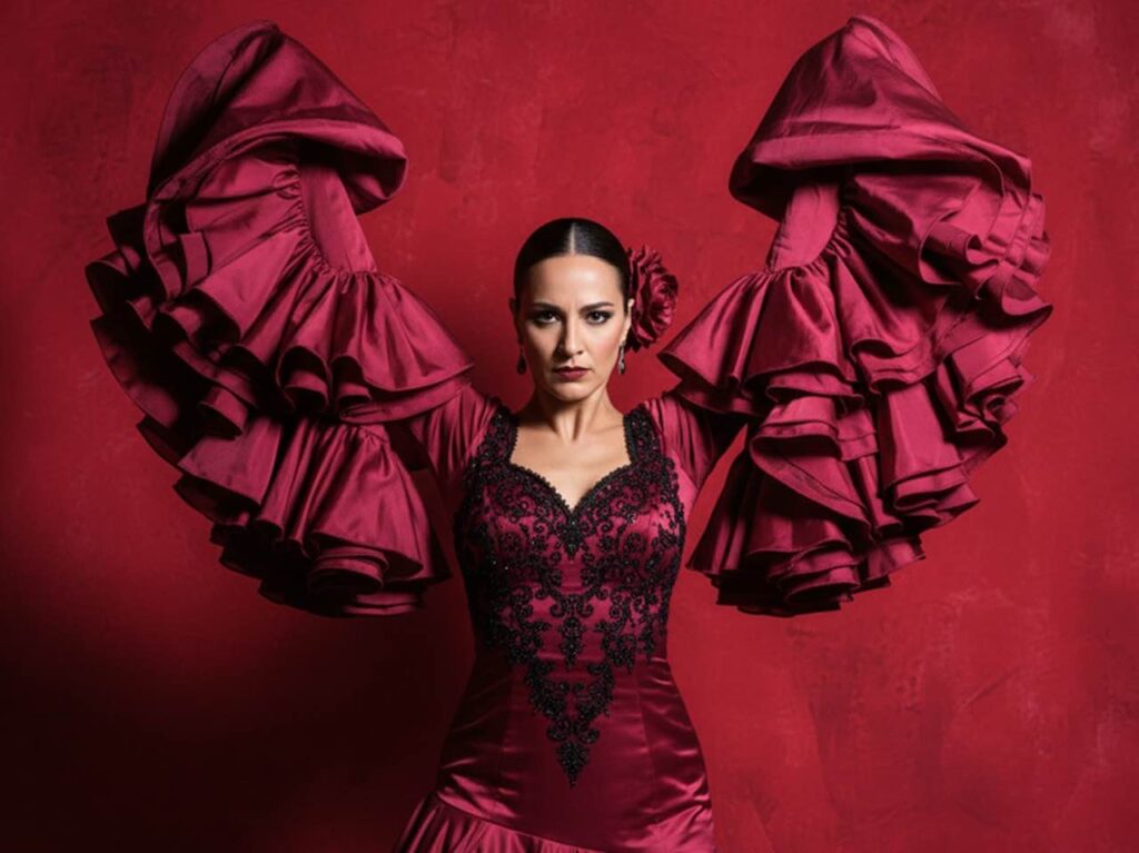 Bailaora de flamenco en Andalucía