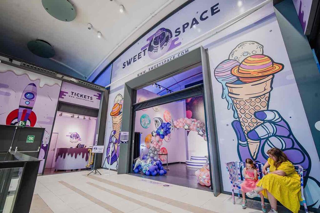 Entrada al museo Sweet Space